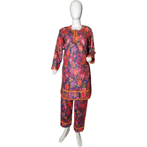 Sapphire 2pc Stitched Lawn Suit – Printed Design